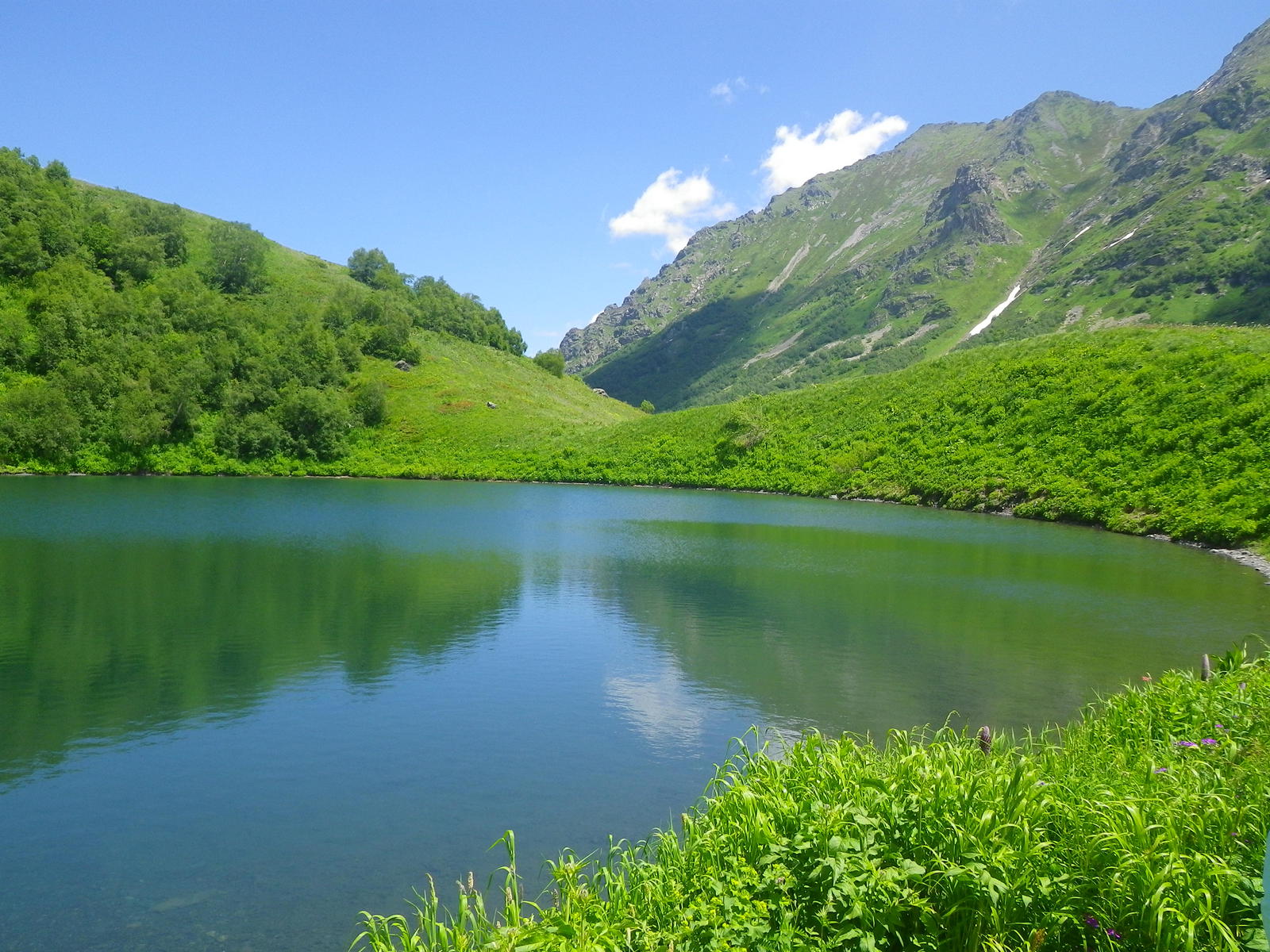 Бзерпинский карниз в августе