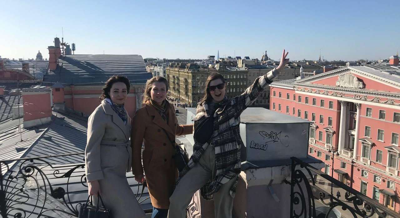 Групповая прогулка по крыше Санкт-Петербурга в г. Санкт-Петербург ...